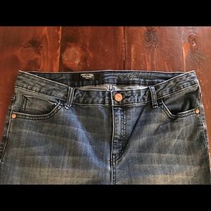 SIMPLY VERA Vera Wang Mid Rise Denim Capris